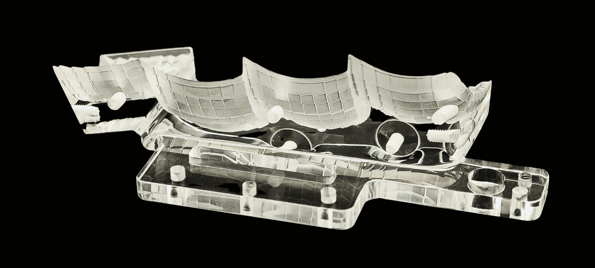 Taco reflector mecanizado